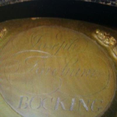 Brass Signature Plate of the Joseph Fordham, Bocking, a George III Antique Longcase Clock