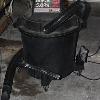 Craftsman 16 Gallon 5. 0 HP Wet/Dry Shop Vac