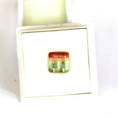 5.00 CT MIN Bi-Color Watermelon Tourmaline  gemstone.
