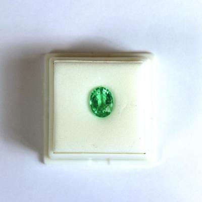 2.71 CT 10.42x7.83 MM oval Paraiba Ice Tourmaline  gemstone, green.
