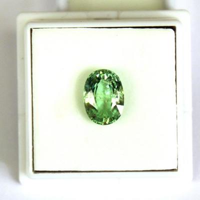 4.00 CT MIN 10x10 MM PC Paraiba Ice Tourmaline  gemstone, blue.
