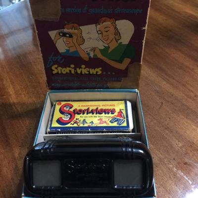 Stori-Viewer complete with Film in Original Box.  C. 1950's