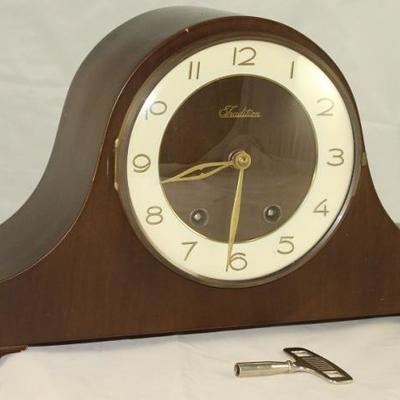 Tradition Time & Strike Hump Back Mantle Clock (1960's)