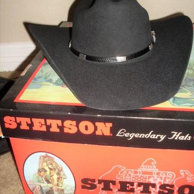 NEW IN THE BOX NEVER WORN STETSON HAT