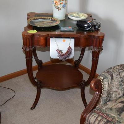 Side Table & Costume Jewelry