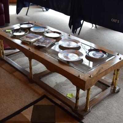 Coffee Table & Collector Plates
