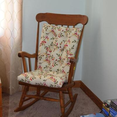 Rocking Chair with Cushion 