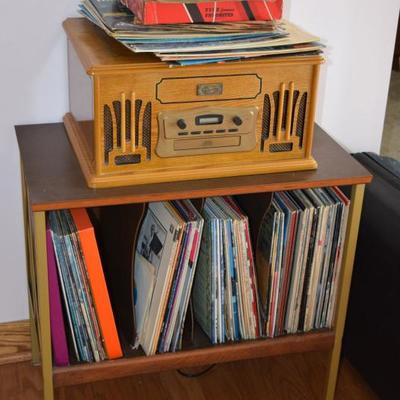 Vintage Radio & Vinyl Records 