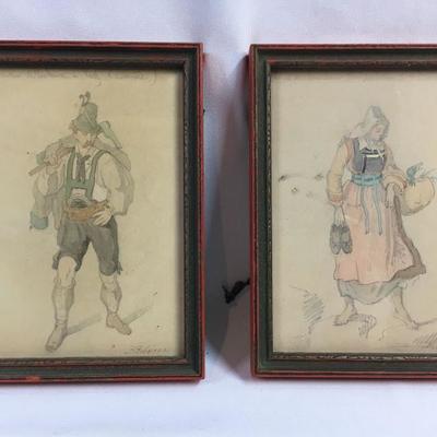 Pair Swiss gouache drawings
http://carrellestatesales.hibid.com/catalog/130794/may-8th-fine-art-and-antiques-auction/