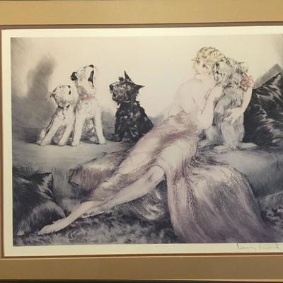 Louis Icart litho
http://carrellestatesales.hibid.com/catalog/130794/may-8th-fine-art-and-antiques-auction/