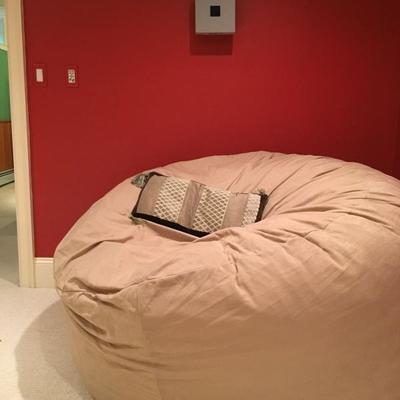 Pair of Oversized Pillow Chairs 