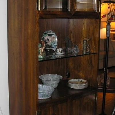 Dixie Company Lighted Display case, two matching of these