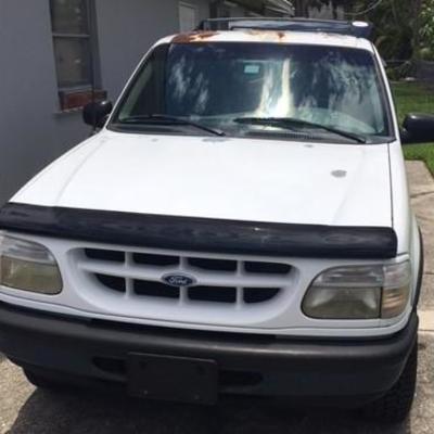 1996 Ford Explorer w/ new tires.  Runs great.  Body needs work