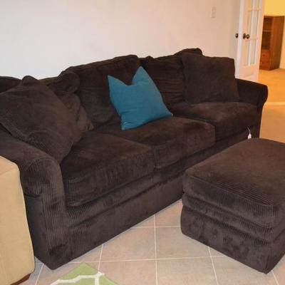 Lazy Boy corduroy sofa