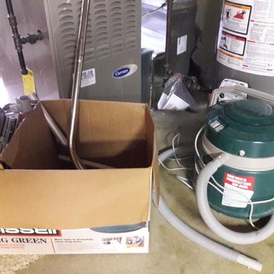 Bissel Big Green shop vac gets the job done!
