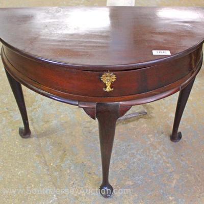ANTIQUE Mahogany Queen Anne Lift Top Game Table circa 1830’s - 1850’s
Located Inside – Auction Estimate $200-$400
