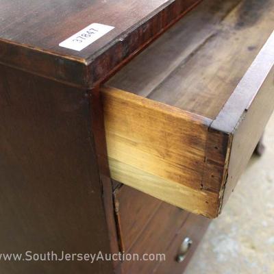 ANTIQUE Mahogany Bracket Foot 4 Drawer Low Chest
Located Inside – Auction Estimate $200-$400