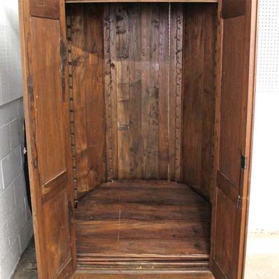 ANTIQUE Walnut 4 Door Jam Corner Cabinet
Located Inside – Auction Estimate $200-$400
