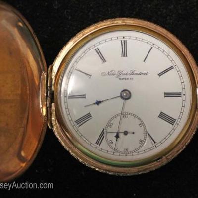 7 Jewels Pocket Watch by â€œNew York Standard Watch Companyâ€ circa 1895 