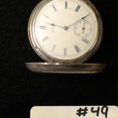 Waltham Pocket Watch by â€œA.W. Companyâ€ circa 1884 