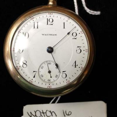 15 Jewels Pocket Watch by â€œAmerican Waltham Watch Company â€œcirca 1899 