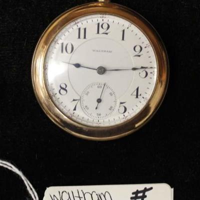 21 Jewels Pocket Watch by â€œWaltham Watch Companyâ€ circa 1901 