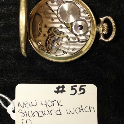 7 Jewels Pocket Watch by â€œNew York Standard Watch Companyâ€ 