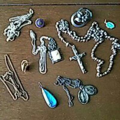 Sterling and Gold Filled Necklaces and Rosaries