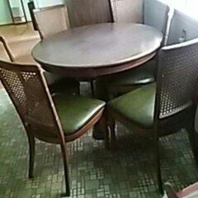 Kitchen Table and Six Chairs