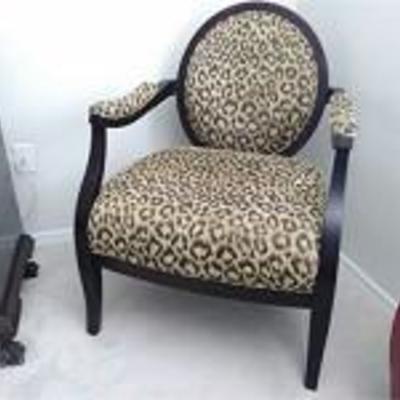 Sam Moore Leopard Spot Chair