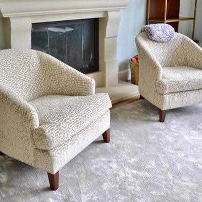 Pair of Mitchell Gold chairs