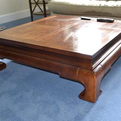 Asian inspired coffee table