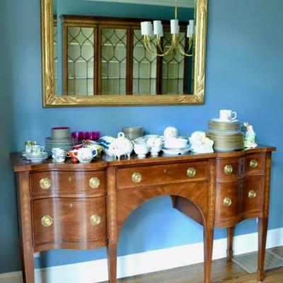 E.J. Victor Federal style sideboard