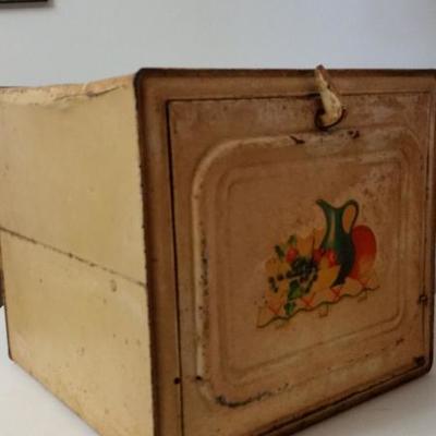 antique bread box
