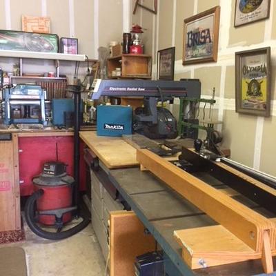 Entire Woodworking Shop
