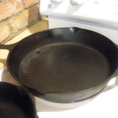 all cast iron is seasoned and ready to start cooking with