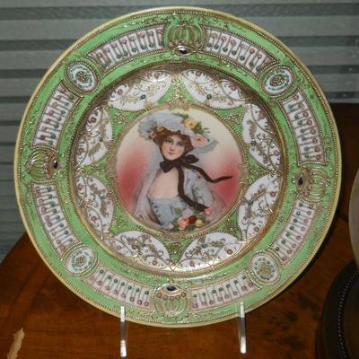 Nippon portrait plate