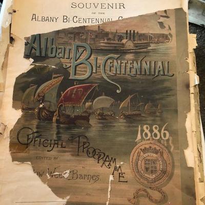 Worn Albany Bicentennial 1686-1886