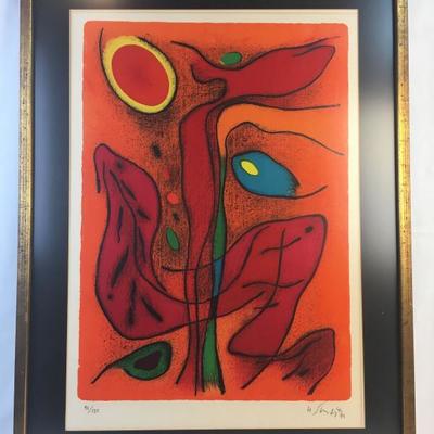 Milton Glaser intaglio serigraph
click the link to learn more and to bid...