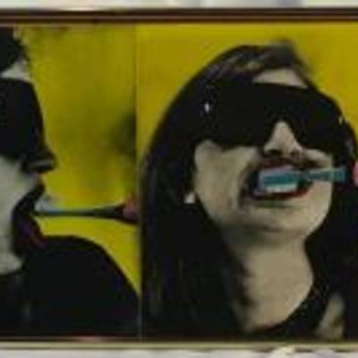 Large Pop Art Celo-photograph collage 