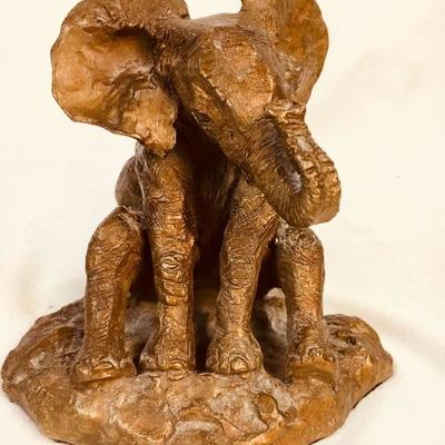 Bronze Elephant sculpture signed Joseph numbered
click the link to learn more and to bid...