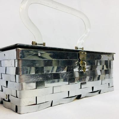 Vintage Metal Basket and Lucite Purse
click the link to learn more and to bid...