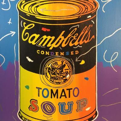 John Stengo Pop Art Soup Can Painting
Click the link to bid:...