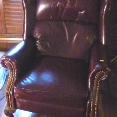 Wingback chair/recliner, as is, 28