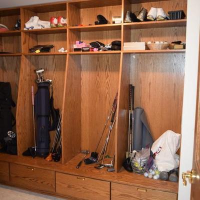 Golf Clubs, Sport Equipment and Shoes