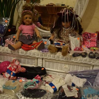 American Girl Dolls and accessories, clothing