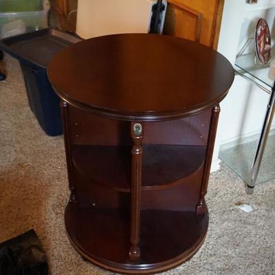 Spinning End Table