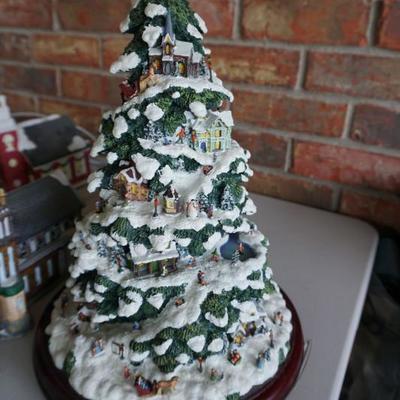 Thomas Kinkade Christmas Tree Decoration