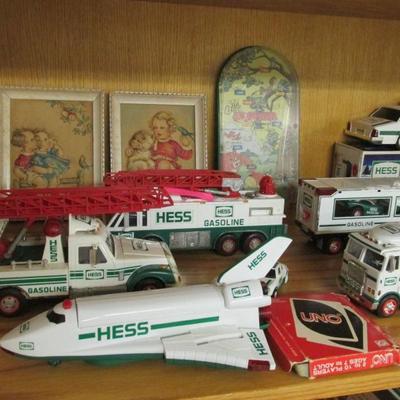 Vintage Hess vehicles