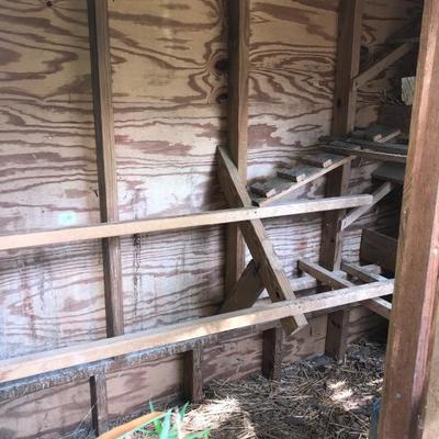 PHOTO OF INSIDE OF CHICKEN HOUSE